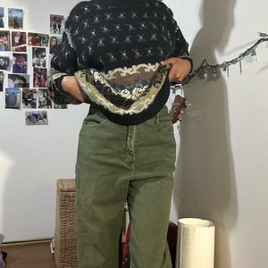 , COLORFUL WOOL SWEATER!